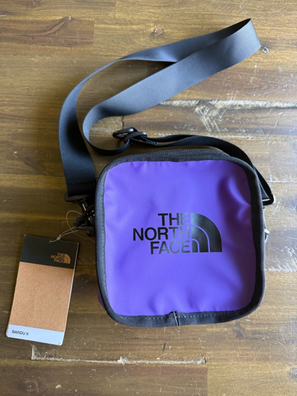 The North Face Explore Bardu II Unisex Crossbody Bag - Purple/Black